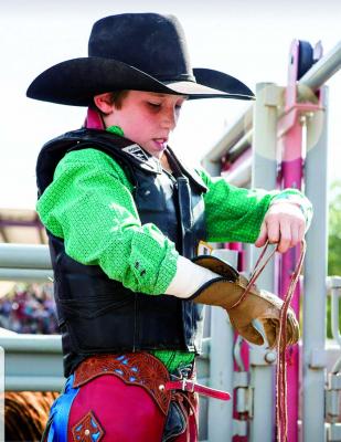 Brummie Boggus’s love for rodeo began the first time he ever watched a rider on a bronco (Holli Bogus)