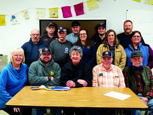 Ennis Volunteer Ambulance Service and Madison Valley Rural Fire Department members who completed a weekend of emergency medical training in February. (Submitted)