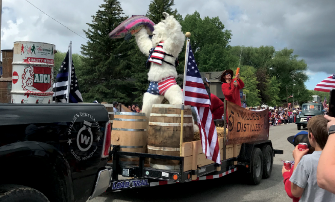 Main Street in Ennis captures the joy of the Fourth of July. PHOTO COURTESY CHRIS LEONARD