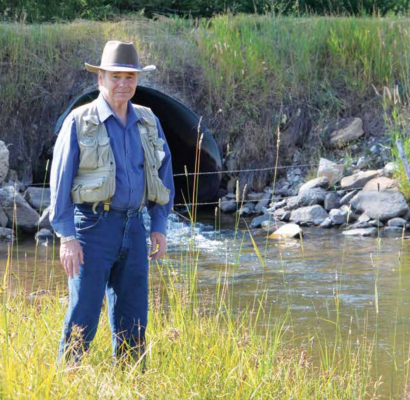 Kehler identifies as an outdoorsman. In one essay he wrote in Hollowtop Smoke Signals, he described trout in the river that used to run for cover at the sound of his name. Now, he says, they ignore him. PHOTO COURTESY OF ART KEHLER