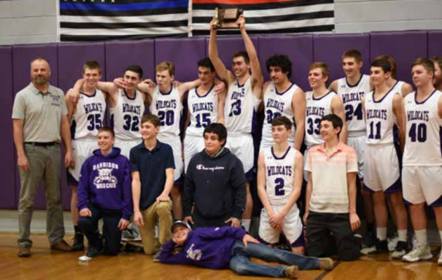 The Wildcats battled through some tough games to earn the 12-C District third place trophy. PHOTO COURTESY ANDREA CHRISTENSEN