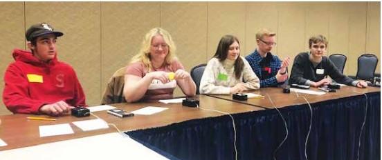 Ennis High School Academic Olympics team. They were coached by Cindy Pederson. PHOTO COURTESY TAMI JENKINS