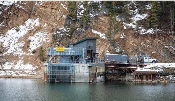 NorthWestern Energy hosted its annual Discussion of Madison River Topics meeting on April 26. The failure at Hebgen Dam in late 2021 was discussed. The dam is pictured shortly after the failure. PHOTO BY JOHN STEMBER