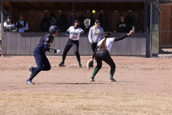 1B Cassidy Hess and the Ennis girls softball team have worked their way into playoff contention. PHOTO COURTESY JERRY TAYLOR