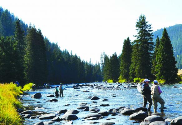 Bozeman-based nonprofit Casting for Recovery provides fly fishing retreats to women who have been diagnosed with breast cancer, free of charge. In 2019, CFR will host three retreats in Montana and nearly 70 nationwide. The Montana retreats will take place in Ennis, Big Sky and the Lubrecht National Forest north of Missoula. (Courtesy of Lise Loselle)