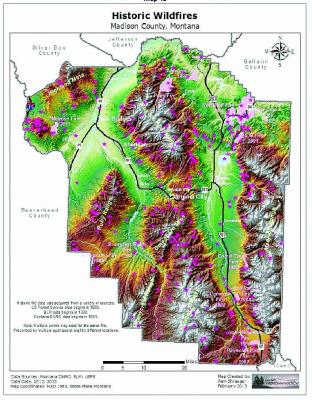 Historic wildfires