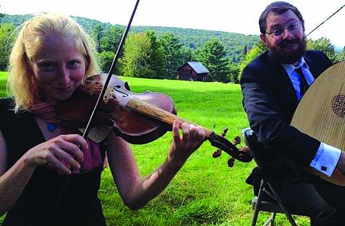 Carrie Krause and John Lenti will bring their baroque musical talents—played on period-accurate instruments—to the Elling House Arts & Humanities Center in Virginia City on Saturday, November 10. (Elling House photo)