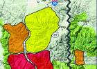The Gallatin National Forest Avalanche Center monitors the avalanche risk across its advisory area in the Gallatin and Madison ranges. Yellow is moderate danger, orange is significant and red is extreme danger. (GNFAC)