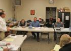 Sheridan Fire Department Chief Ben Hitchcock speaks to the Rural Fire Board during the board meeting on Feb. 21. 