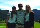 Ennis High School sent three representatives to the state golf championships at Fairmont Hot Springs May 14-16: (left to right) Landri Paladichuk, John Fortier and Logan Crowley. (Submitted)