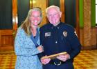 ABOVE – Francis “Topper” Giono, of Jefferson Valley EMS, Whitehall was honored as a volunteer EMS provider who is exemplary in his/her quality of patient care and dedication to their community. (Submitted)